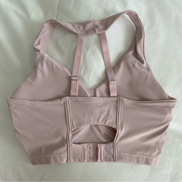 Gymshark x Whitney Simmons Longline Bra in Pressed Petal Pink - Picture 7 of 7